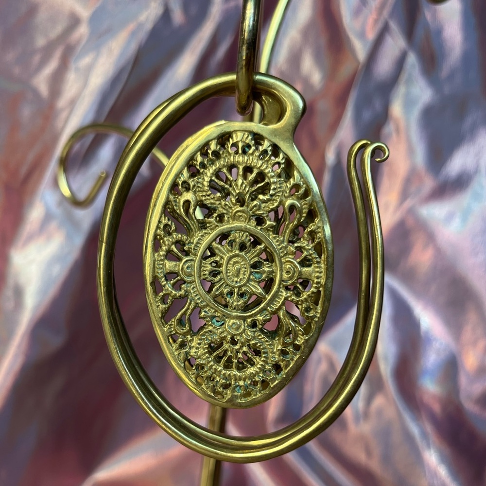 Diablo Organics Oval Puju Brass Weights